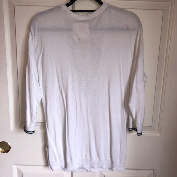 Hollister White 3/4 Sleeve Cardigan - Picture 7 of 7